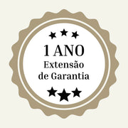 Extensão de garantia de +1 ano GRÁTIS