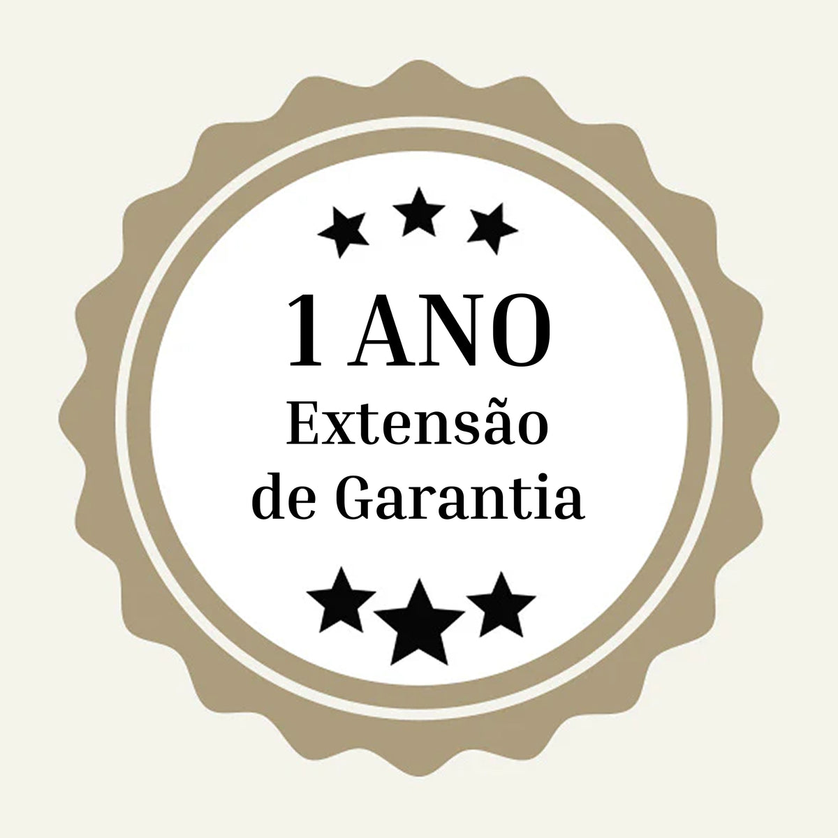 Extensão de garantia de +1 ano GRÁTIS